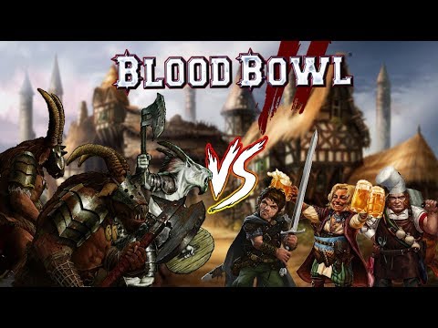 Bloodbowl Season 2 Begins! The Serpent Spawn (Beastmen) Vs. Came Up Short II (Pathetic Halfings)