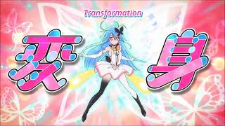 Flip Flappers - Papika & Cocona's Henshin/transformation