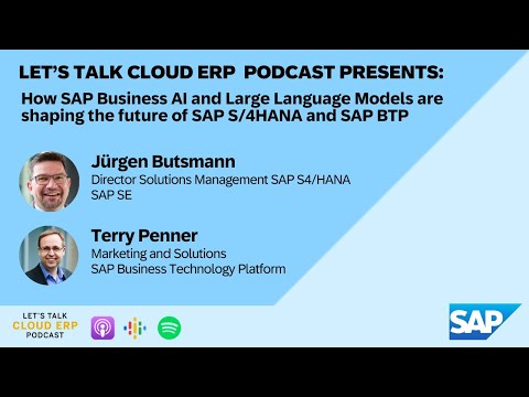 How SAP Business AI and Large Language Models are ... - YouTube