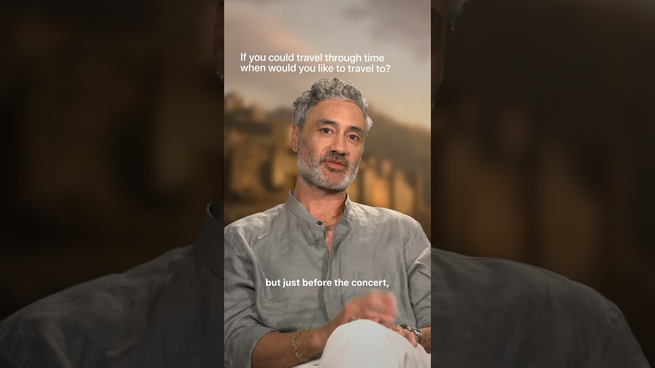 What time period would Taika Waititi and Jemaine Clement explore if they could? #TimeBandits