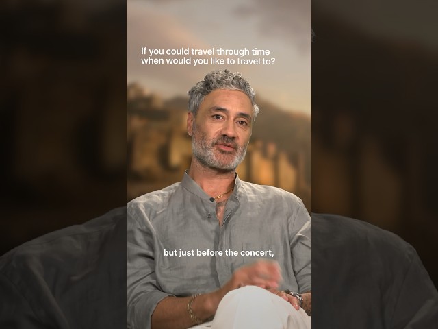 What time period would Taika Waititi and Jemaine Clement explore if they could? #TimeBandits