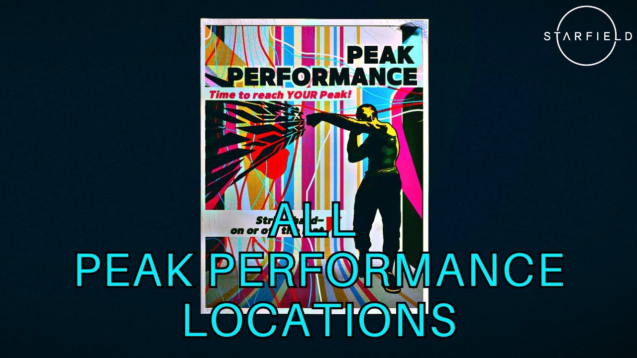 ALL Peak Performance Magazine Locations in Starfield