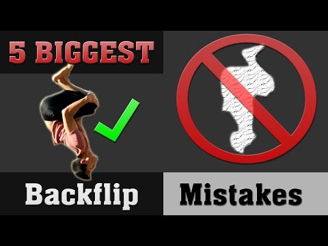 5 Biggest Backflip Mistakes | Perfect Your Backflip!