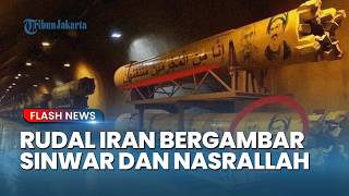 Iran Pamerkan Kota Rudal Bawah Tanah Berhias Foto Yahya Sinwar dan Hassan Nasrallah