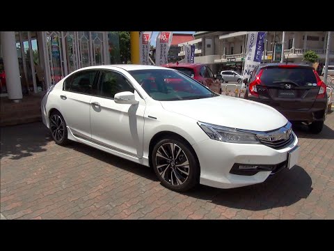 HONDA ACCORD 2016, Гибрид, EX. Обзор экстерьера и интерьера.