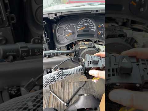 Gm Multi-Function Turn Signal Switch Replacement (2001-2009) #gmc  #chevy #mechanic #diy