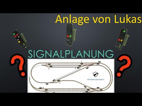 Gleisplan: Signalplanung der Märklin H0 Modellbahnanlage von Lukas #16