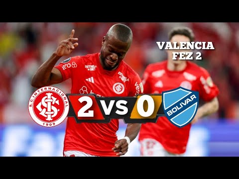 Internacional 2 x 0 Bolivar - Gols - Libertadores 2023