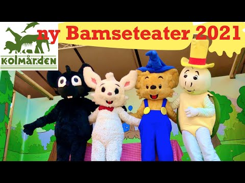 Ny Bamseteater: Lille-Skutts födelsedagskalas Kolmården 2021 | New Bamse show at Kolmarden zoo 2021