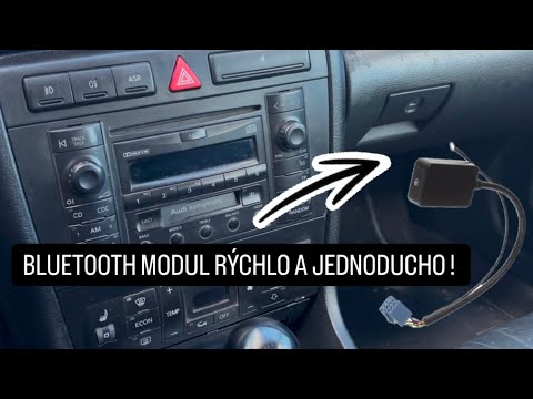 Bluetooth modul rýchlo a jednoducho ! | Black A4 B5 🏎️🎶
