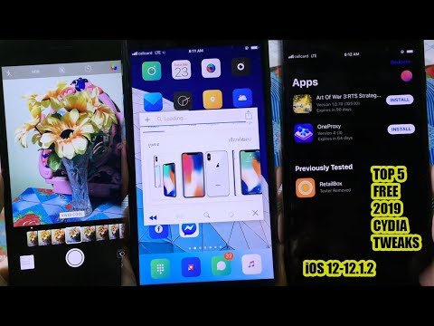 Top 5 NEW Free Jailbreak Tweaks On iOS 12-12.1.2 (UnCover Tweaks)
