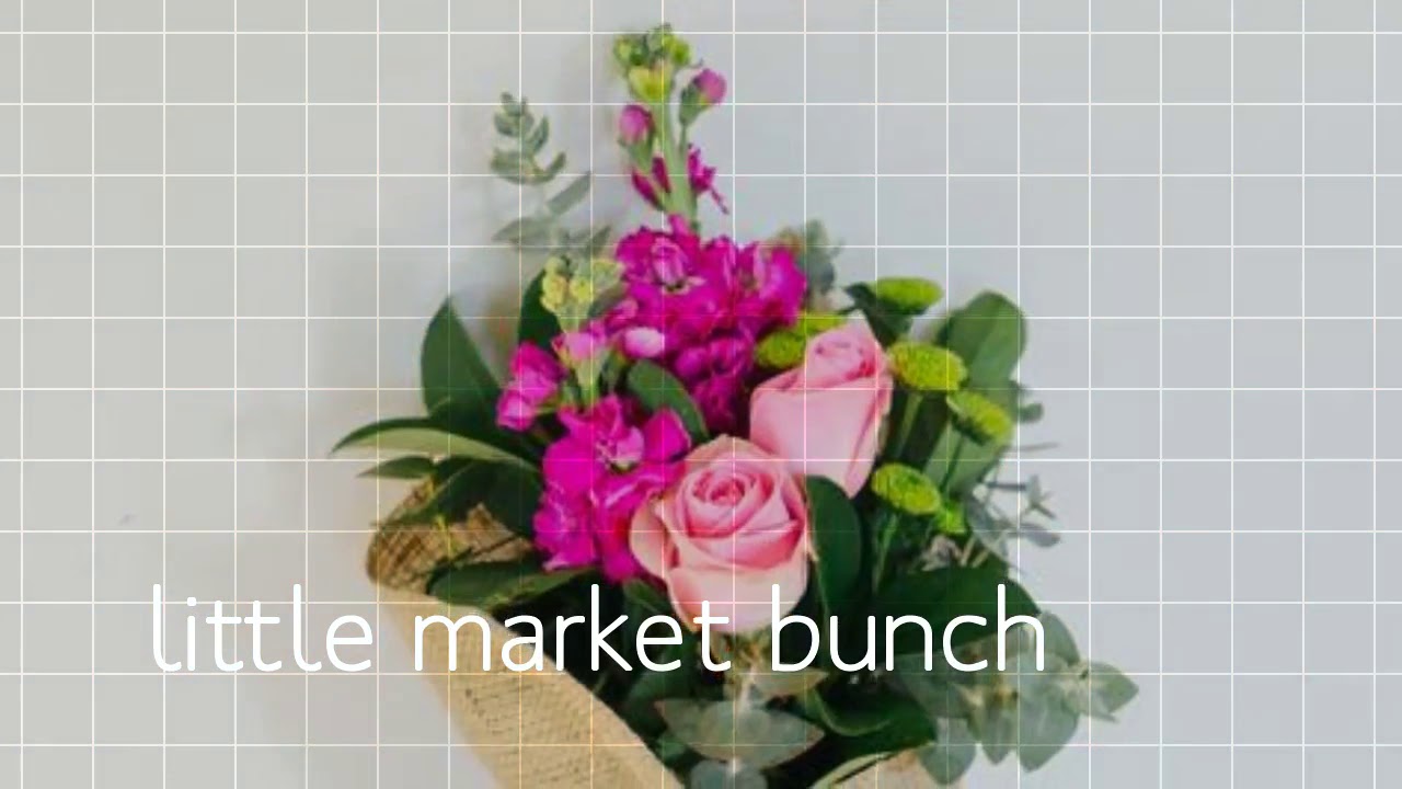 Company video ONLINE FREE FLOWER DELIVERY | THE LITTLE MARKET BUNCH