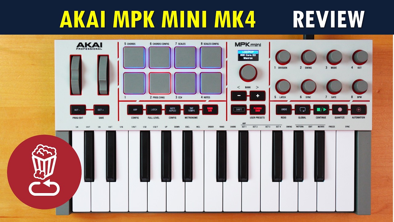 Akai MPK Mini MK4 vs MK3 vs Launchkey 4 vs Minilab 3 // Buyer&rsquo;s checklist & tutorial for MK IV - YouTube