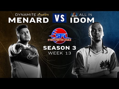 MenaRD (Sakura) vs. iDom (Laura) - Bo3 - Street Fighter League Pro-US - Season 3 Week 13
