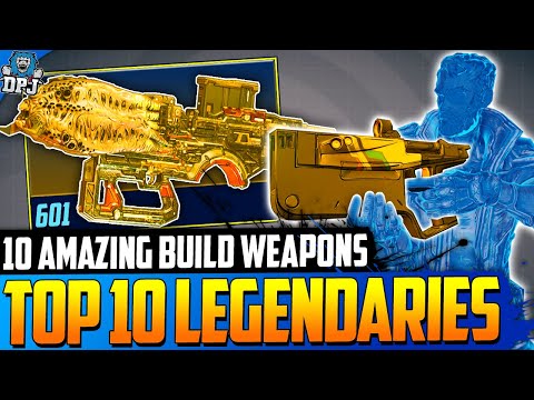 Borderlands 3 - TOP 10 BEST LEGENDARIES FOR ZANE DIGI-CLONE BUILDS - Top 10 Best Build Weapons