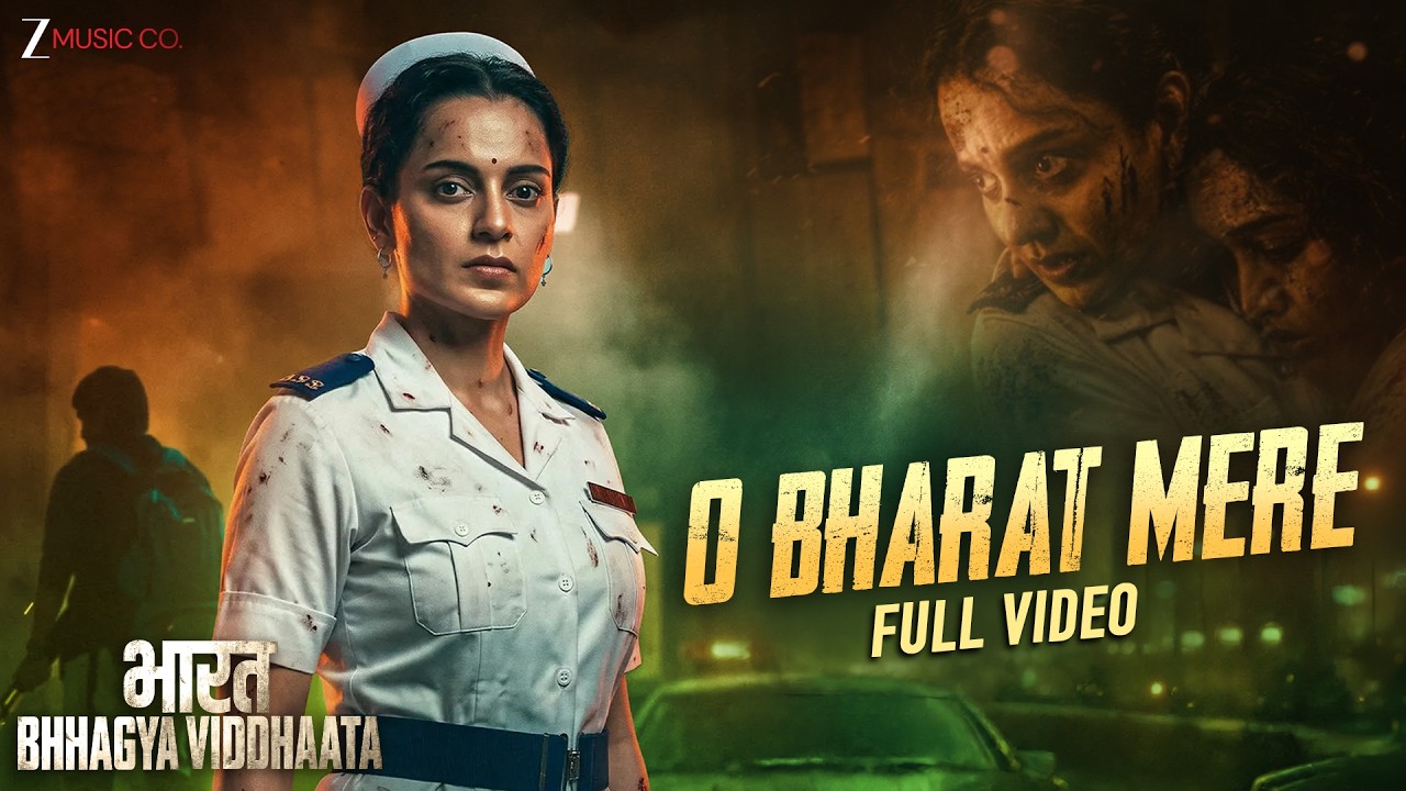 O Bharat Mere - Full Video | Bharat Bhhagya Viddhaata | Kangana Ranaut | Prabhjee, Krsna Solo, Manoj