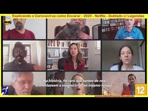 Tv Educativa Cortes Netflix Explicando O Coronavirus como encarar 2020  Dublado e com Legendas Corte 02