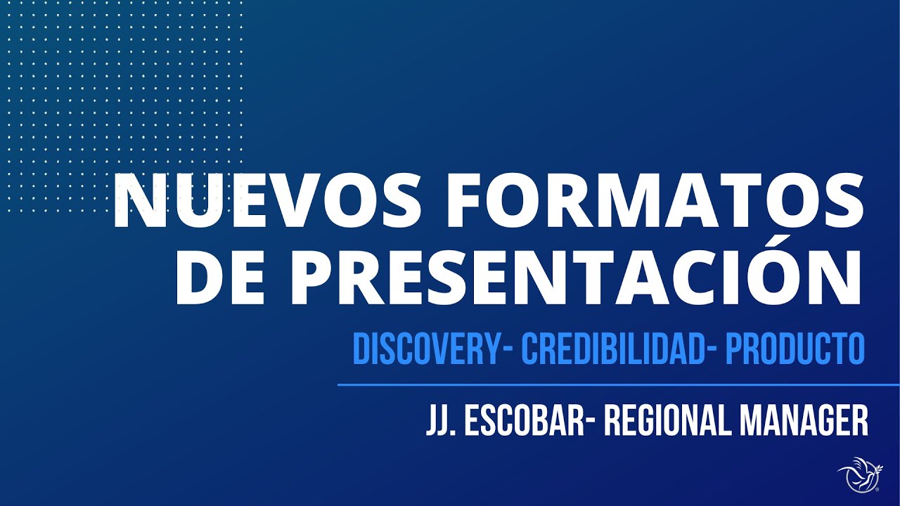 Nuevos Formatos de la Presentación