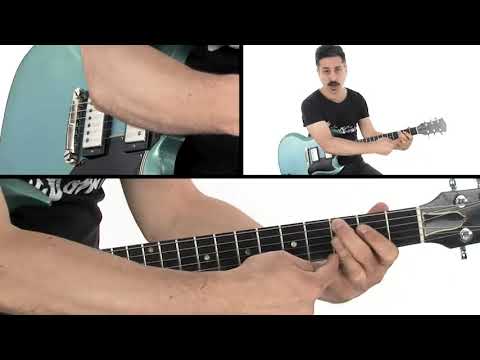 Slow Blues Guitar Lesson - Key of G Rhythm - Corey Congilio