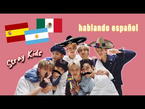 STRAY KIDS HABLANDO ESPAÑOL