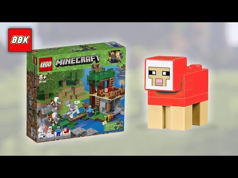 LEGO Minecraft The Skeleton Attack 21146 Speed Build and Review with Chase