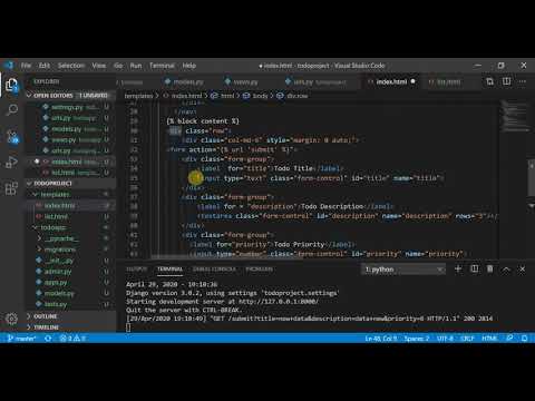 How to Build A Todo App With Django - PART 2 (List and Delete Operation on the To Do App)