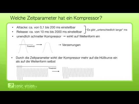 5.5 Dynamikbearbeitende Effekte - Kompressor - Teil 1