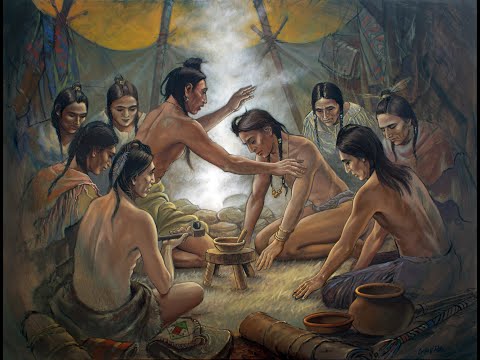 RITUAL XAMÃNICO DE CURA - Pintura de Carlos Vh Pinto