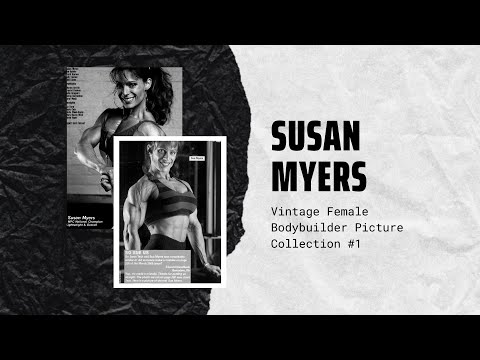 Susan Myers- Vintage Female Bodybuilder Picture Collection #1