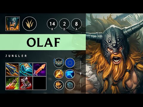 Olaf Jungle vs Xin Zhao - EUW Challenger Patch 25.11