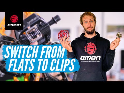 How To Switch From Flat Pedals To Clipless Pedals | Mountain Bike Pedal Choices