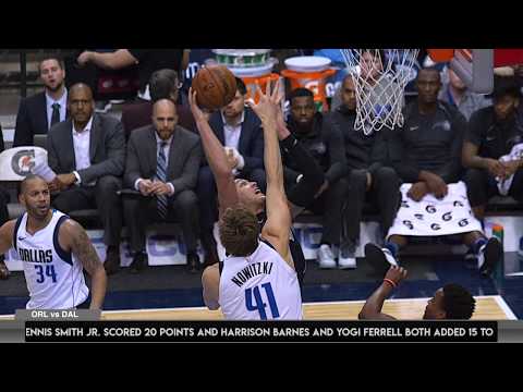 Magic vs Mavericks Highlights | Dennis Smith Jr. and Dirk Nowitzki 20 Pts