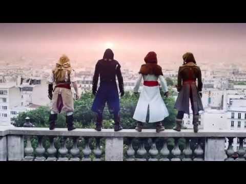 Evolution ft Bedrock - Walking on fire (K A N Re-Edit) Assassin's Creed Syndicate Meets Parkour