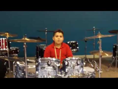 Jacob on Drums