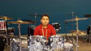 Jacob on Drums