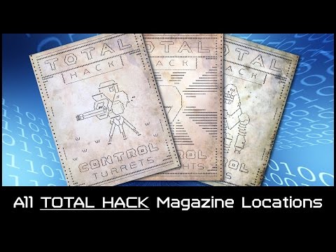 All TOTAL HACK Magazine Locations Guide + Automatron DLC Trailer!