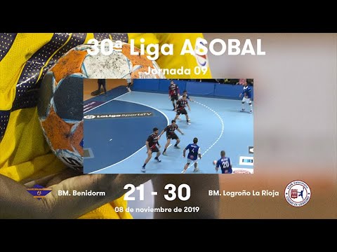 LIGA ASOBAL J09: BM. Benidorm - BM. Logroño 21-30