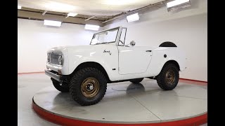 Video Thumbnail for 1967 International Harvester Scout