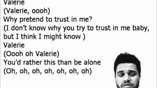 The Weeknd- Valerie Lyrics
