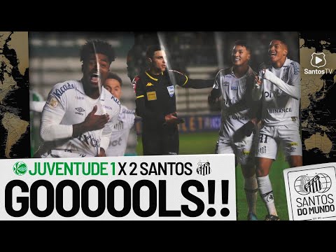 JUVENTUDE 1 X 2 SANTOS | GOLS | BRASILEIRÃO (14/06/22)