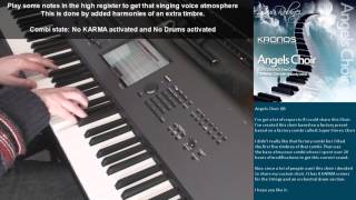 Korg Kronos Combi: Angels Choir QR (Extended Version)