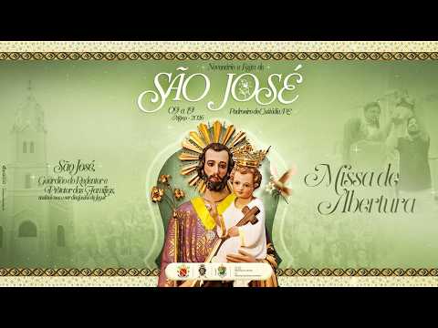 MISSA DE ABERTURA - NOVENÁRIO DE SÃO JOSÉ  09/03/2026 - Paróquia de São José