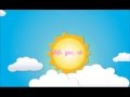 Sunny Day by Joy Williams (lyrics on screen) 