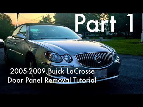 2005-2009 Buick LaCrosse Door Panel Removal Tutorial Part 1