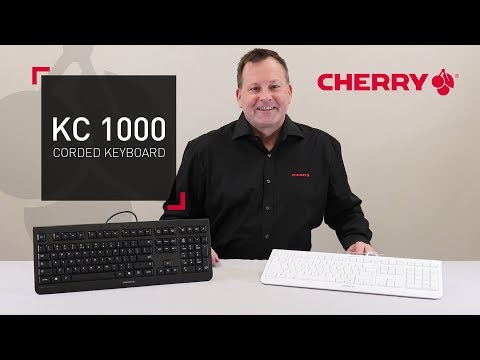 Klaviatūra Cherry KC 6000 SLIM FOR MAC, US, sidabrinė / TB-661-US video