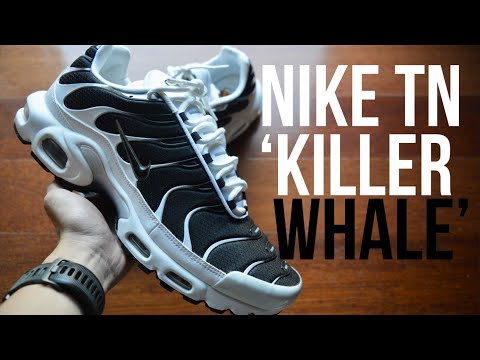 Nike Air Max Plus TN Tuned 'Killer Whale' Black White Unboxing // By L1M