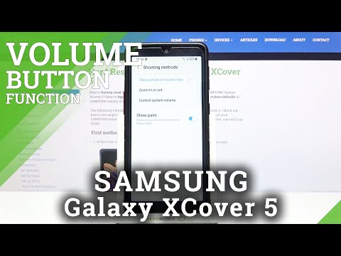 How to Change Volume Buttons in SAMSUNG Galaxy XCover 5 – Set Up Volume Button