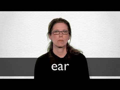 How to pronounce EAR in British English
