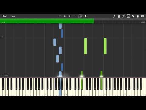 "Night in the Brume" | ( FFXIV OST Ishgard Night Theme) [Piano Tutorial] (Synthesia)