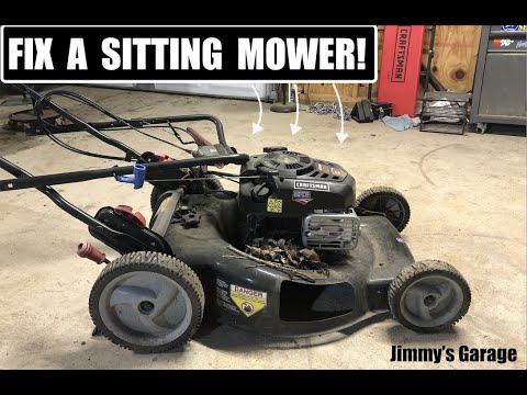 How to Fix A Lawn Mower That's Been Sitting For Years!